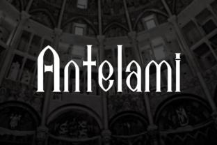 Antelami Font: Roman-Gothic Blackletter for Digital Branding