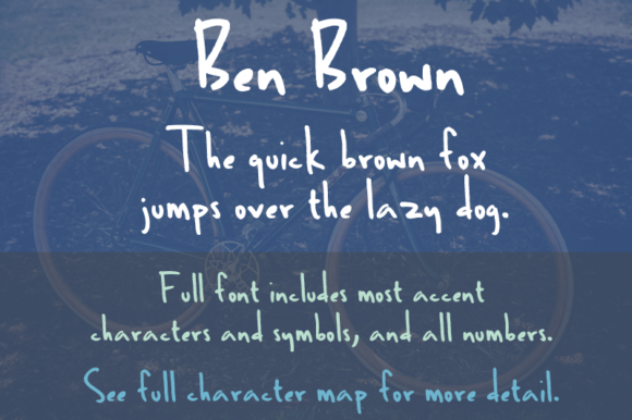 Ben Brown: A Handwritten Font with Quiet Editorial Warmth