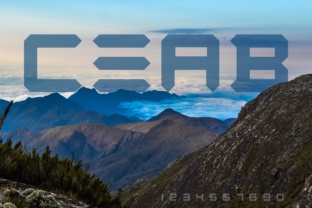 CEAB: A Strong All-Caps Sans Serif Font for Futuristic Headlines