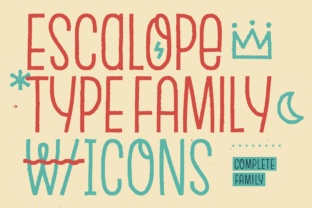 Escalope: A Playful Script Handwritten Font for Editorial Design