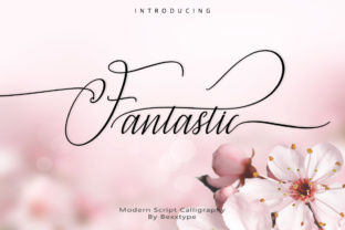 Fantastic Script Font for Romantic, Luxurious Designs