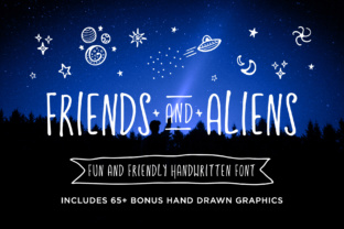 Friends and Aliens Font: Nostalgic Alien Script for Campaigns
