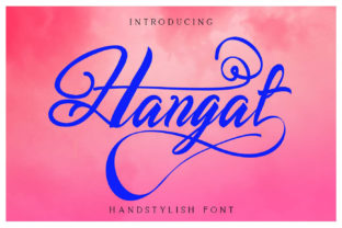 Hangat: A Bold and Beautiful Script Handwritten Font for Editorial Charm