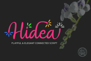 Hidea: A Script Font for Beautiful Editorial Displays
