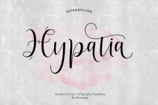 Hypatia: A Modern Script Font for Elegant Digital Branding