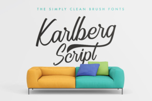 Karlberg Script Font for Sophisticated Brand Visuals