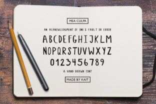 Mea Culpa: A Quirky Handwritten Font That Cuts Through the Feed