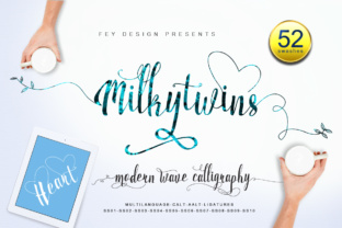 Milkytwins: A Modern Script Handwritten Font for Branding That Stands Out
