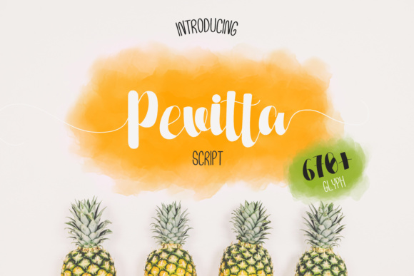 Pevitta: A Sweet Handwritten Font for Sass & Swirls