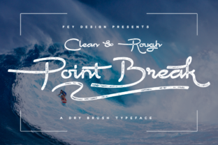 Point Break: A Script Handwritten Font for Real Branding Work