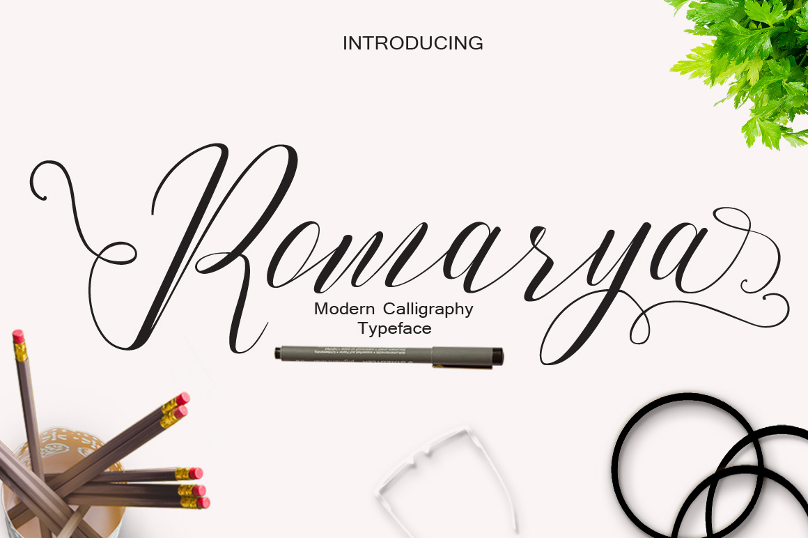 Romarya: A Script Handwritten Font for Elegant Branding
