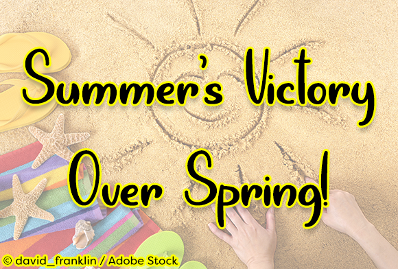 Summer s Victory over Spring Font for Handmade Summer Designs