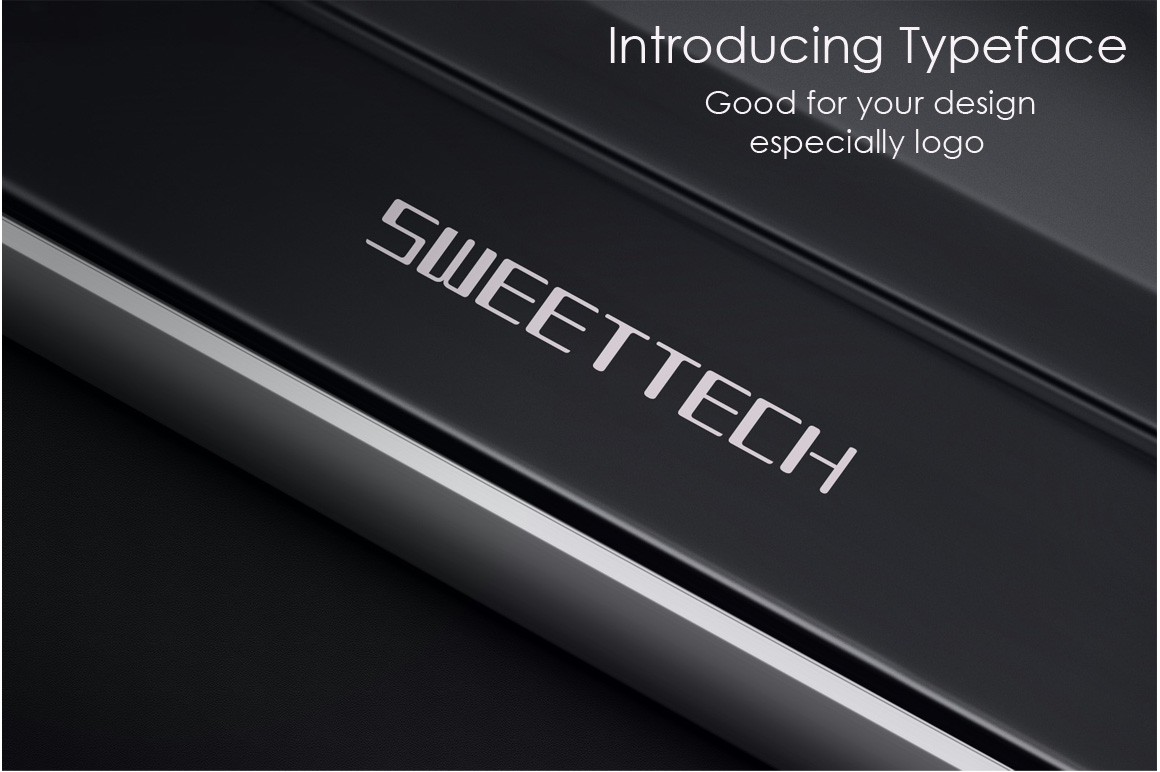 Sweettech: A Modern Sans Serif Font for Digital Branding