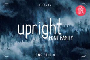 Upright Font: A Cute, Handcrafted Sans Serif for Makers