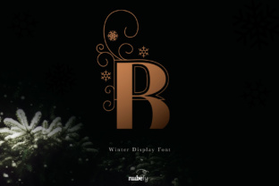 Winter Color Font: Magical Display Typefaces for Scroll-Stopping Campaigns