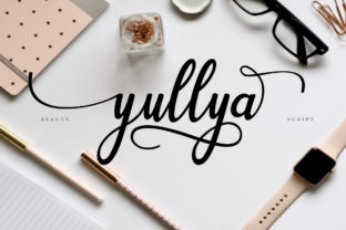 Yullya Script: A Modern Script Font for Elegant Digital Branding
